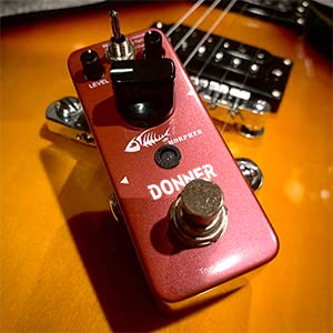 Detalle de Donner Morpher Distortion Pedale Chitarra Elettrica – True Bypass, 3 modalità