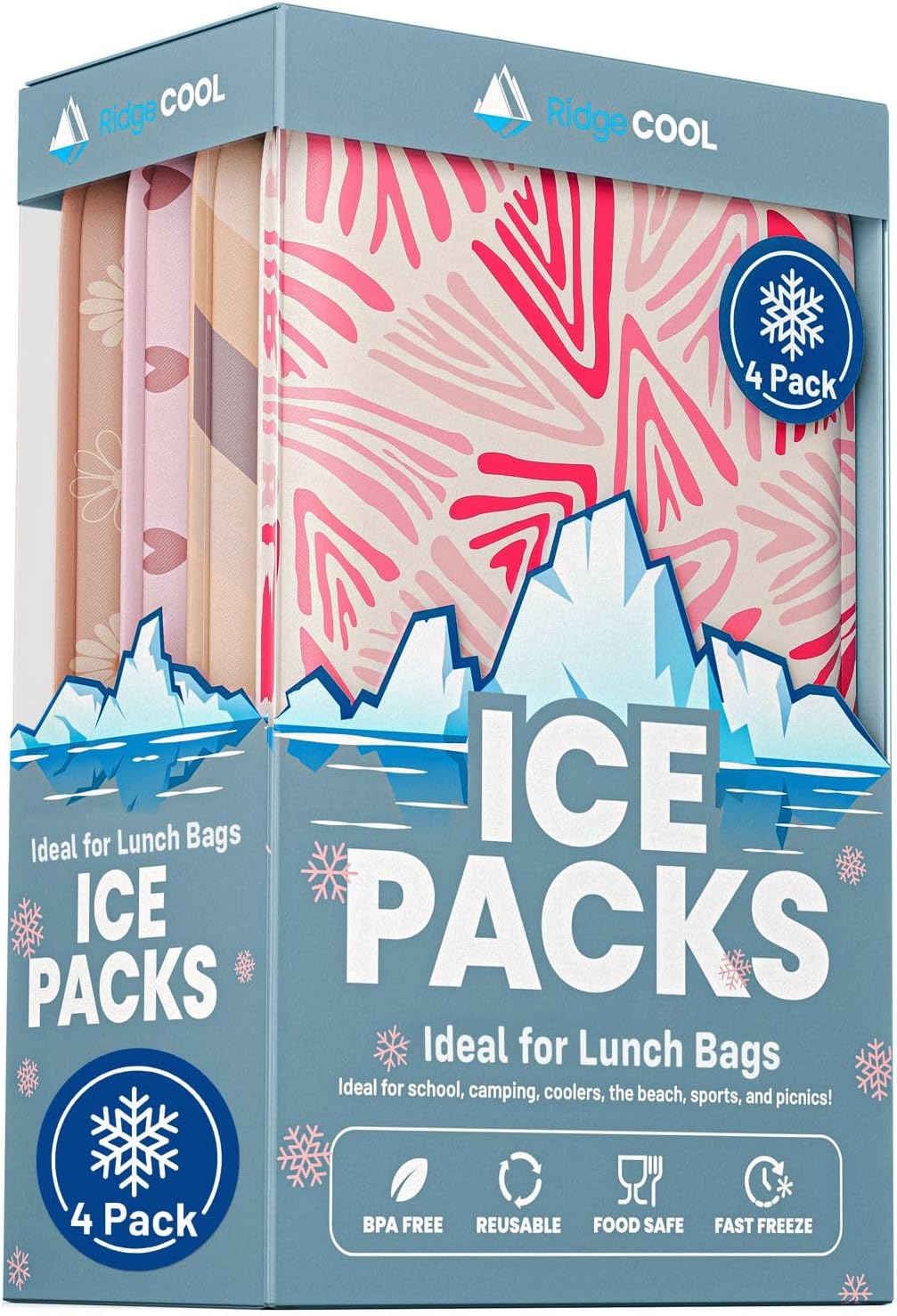 Detalle de Slim Ice Packs 4.5 x 6-Inch