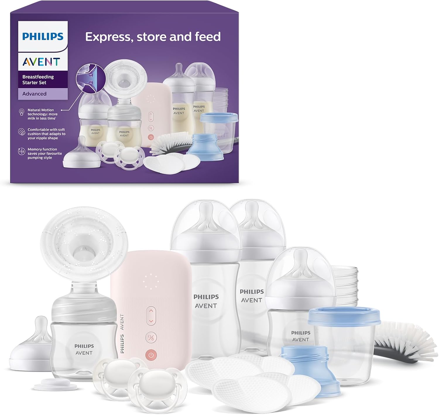 Philips Avent SCD340/31 set allattamento con tiralatte elettrico