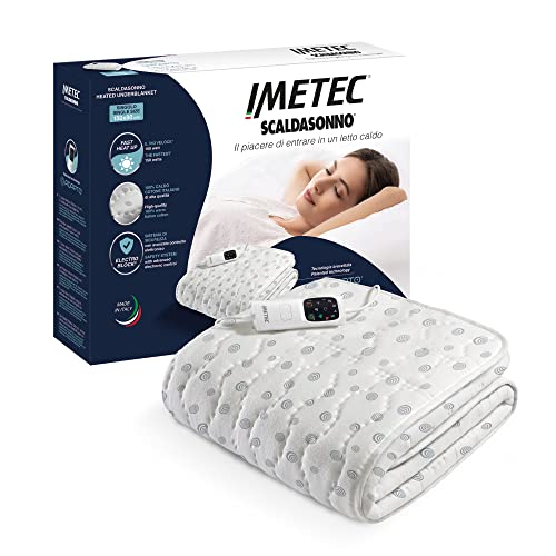 Detalle de Imetec Scaldasonno Adapto – Scaldaletto singolo 150x80 cotone