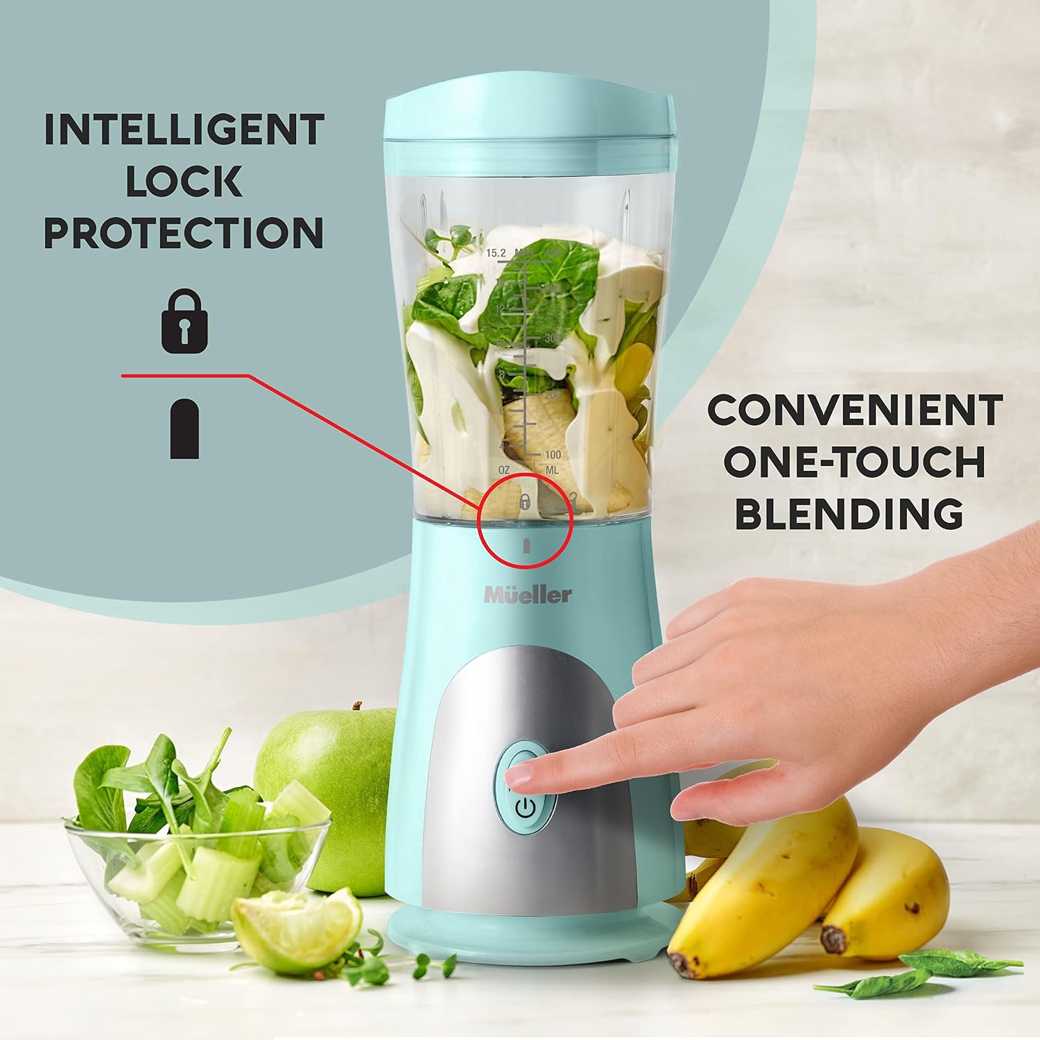 Detalle 2 de Mueller Personal Blender, 15 oz