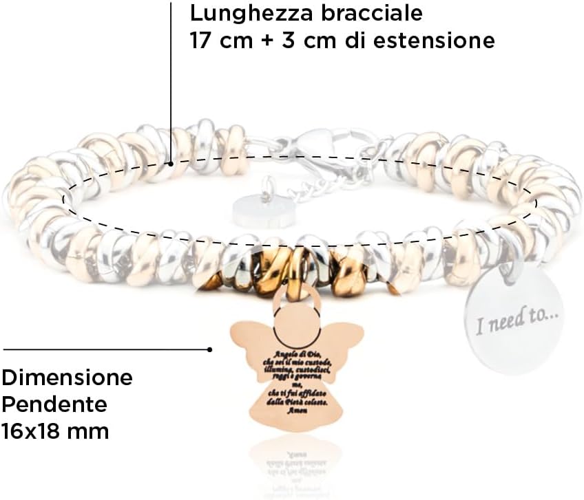 Thumbnail 4 de SAGA GIOIELLI Bracciale da donna I need to... Collezione Protezione, Fortuna, Buoni Auspici, Amore