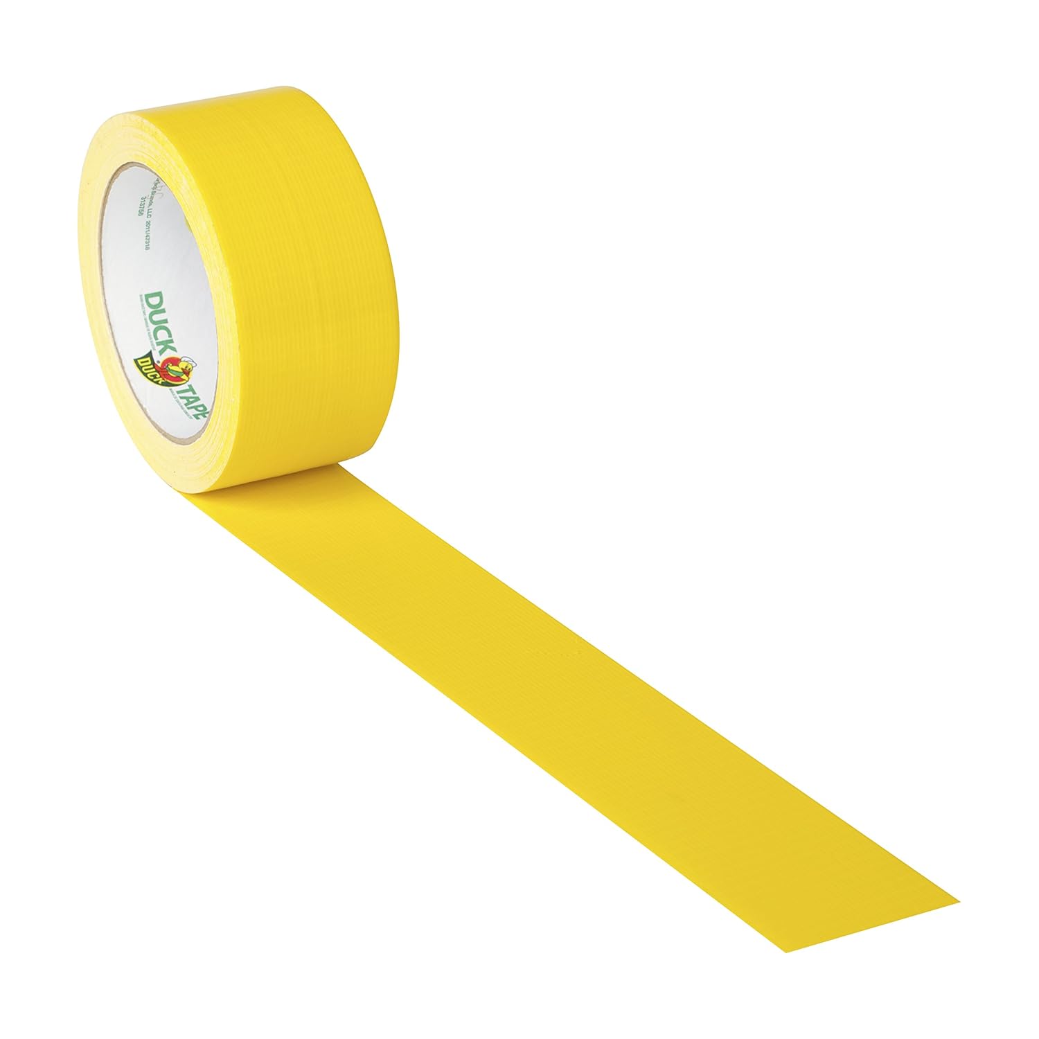 Thumbnail 2 de Duck Tape Solid Colours Yellow roll for repair, craft and personalising (48mm x 18.2m)