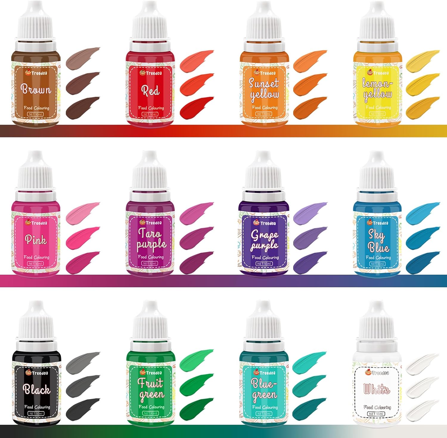 Thumbnail 2 de Coloranti alimentari 12 colori 10 ml đ°