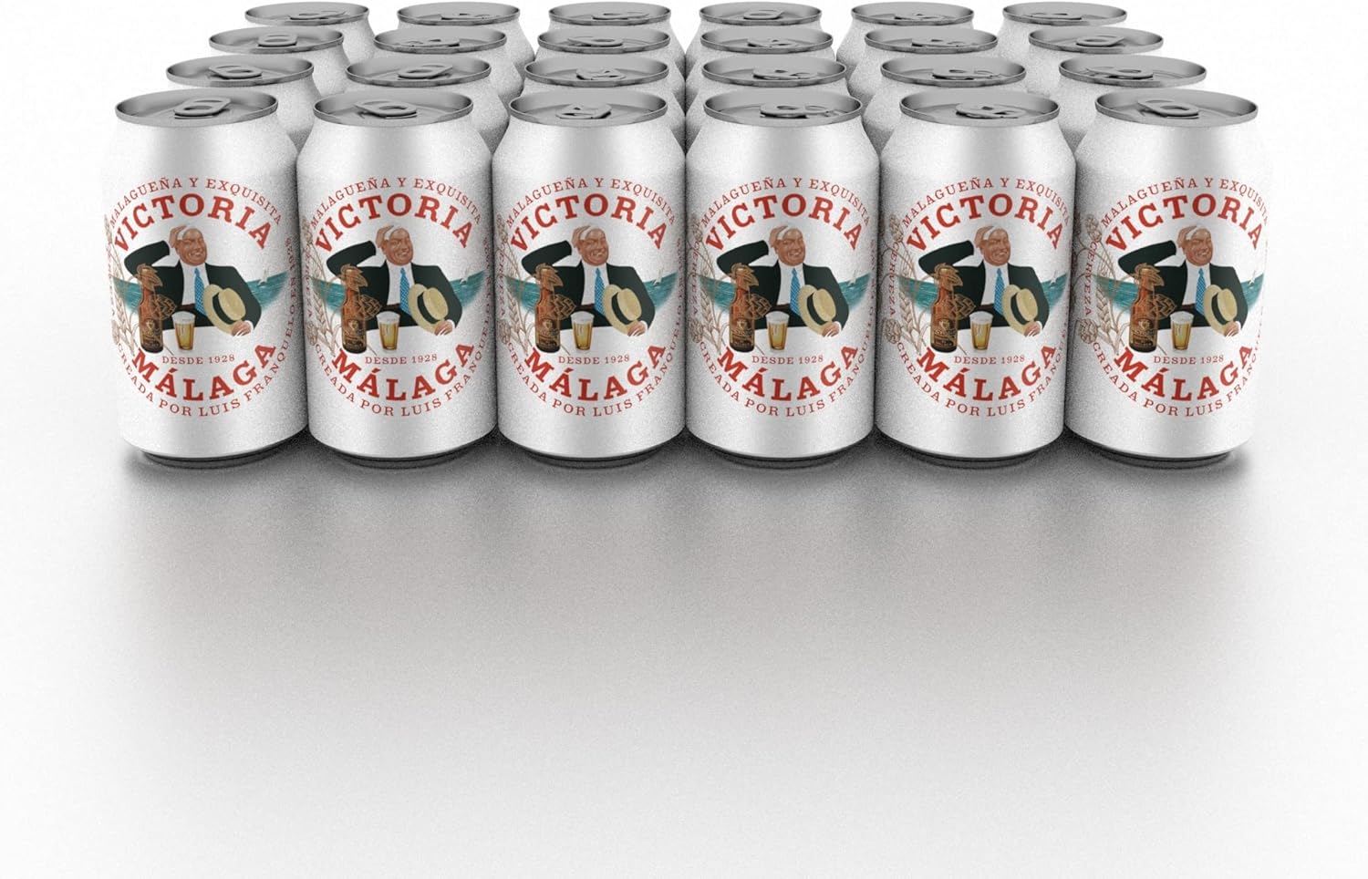 Detalle 2 de Victoria Cerveza Latas 24x330ml 🍺 Paquete de 7920ml