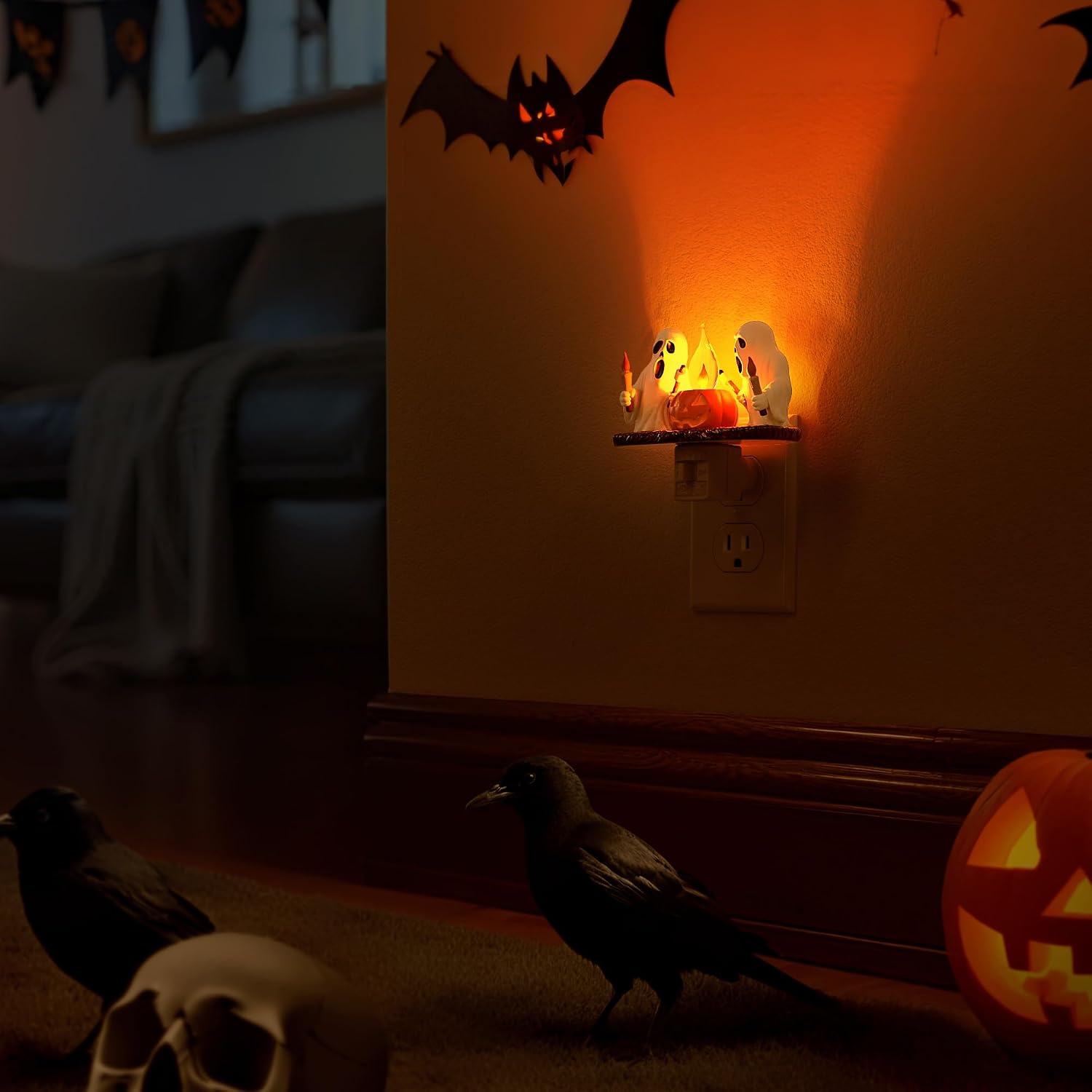 Thumbnail 5 de Briignite Ghost Night Light 2-Pack