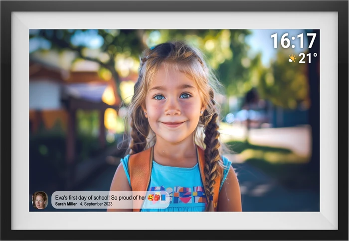 Thumbnail 3 de Denver PFF-1516 digitaler Bilderrahmen 15,6 Zoll