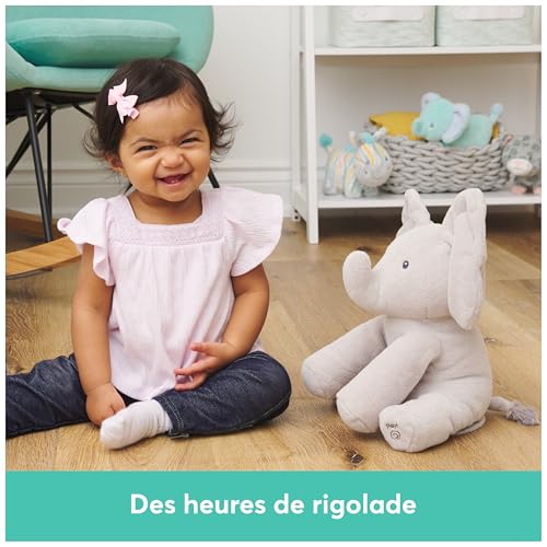 Thumbnail 8 de GUND Flappy L'Éléphant – Peluche interactive pour bébé