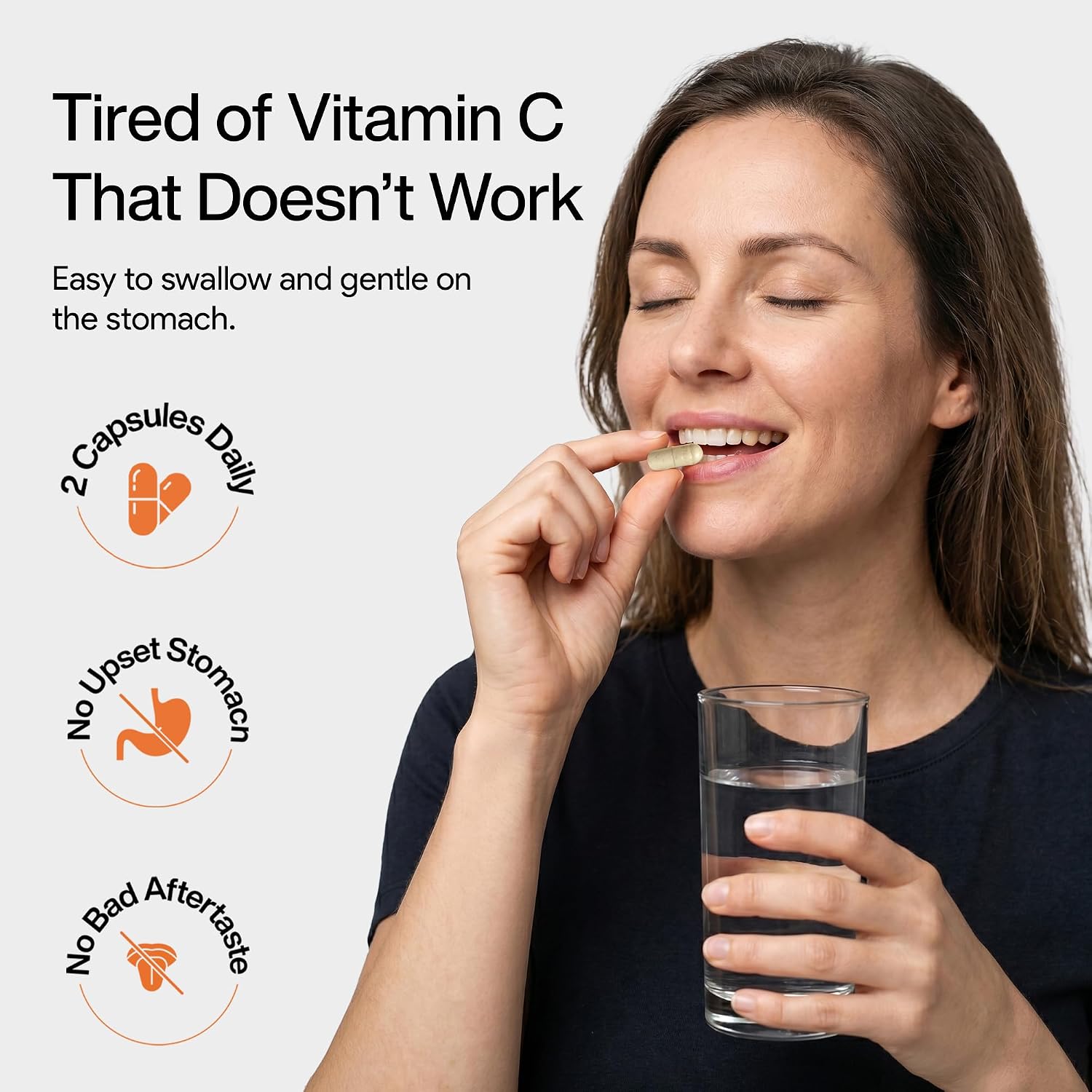 Detalle de NutriFlair LVC-1180 Liposomal Vitamin C, 1700 mg, 180 Capsules
