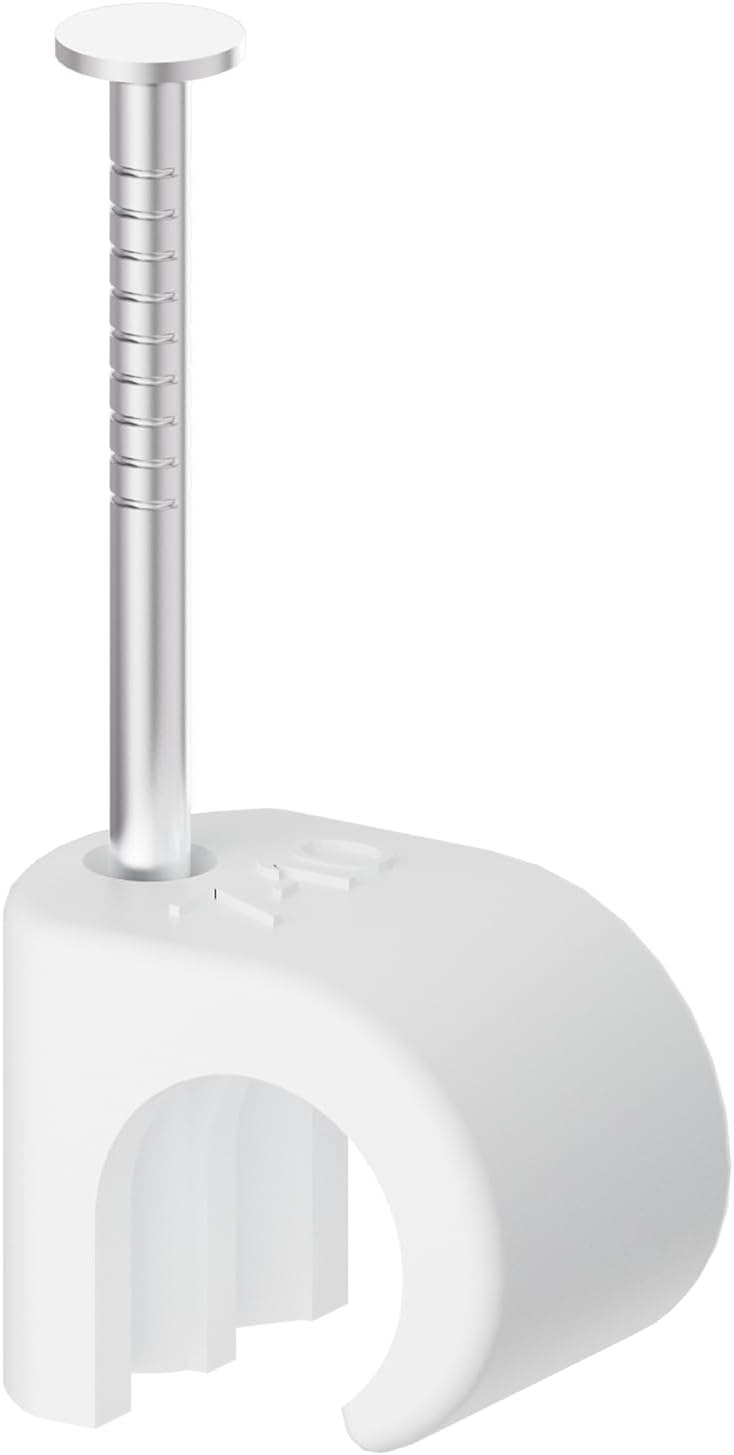 Thumbnail 6 de Temolink Kabelschellen (50 Stück) mit 304-Edelstahl-Nägeln für Kabelmanagement, 22–26 mm, schwarz