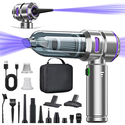 Detalle de Micisty Aspirateur Voiture 4 en 1 — Puissant sans fil 28 000 Pa