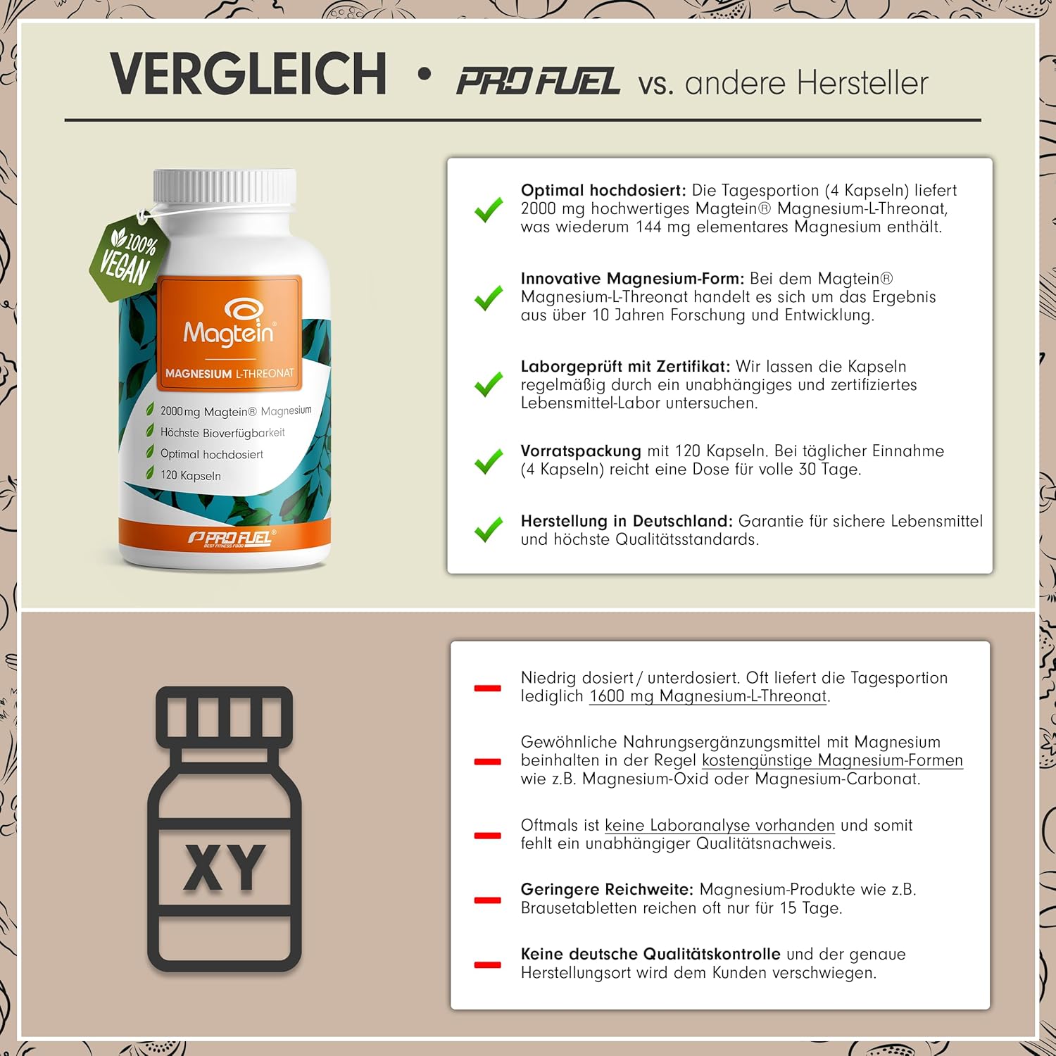 Thumbnail 2 de Magtein Magnesium-L-Threonat Kapseln 120x