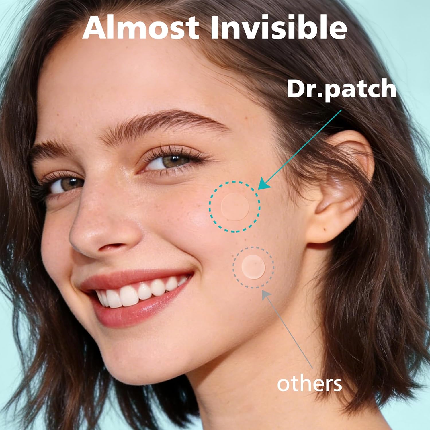 Thumbnail 3 de Dr.patch Pimple Patches for Face - 600 Count, 4 Size Hydrocolloid Acne Patches