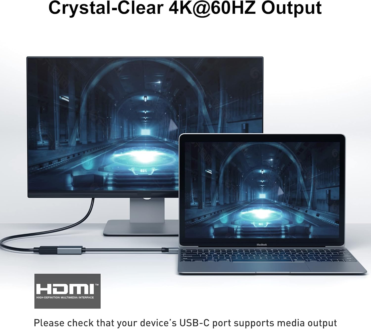 Thumbnail 1 de BENFEI Adattatore USB-C HDMI 4K 60Hz