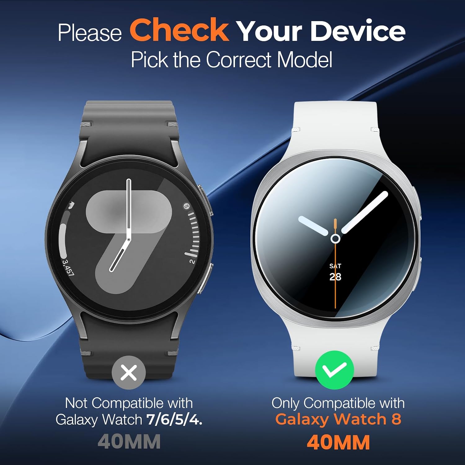 Detalle 2 de LK 4 Pack Screen Protector 40mm Galaxy