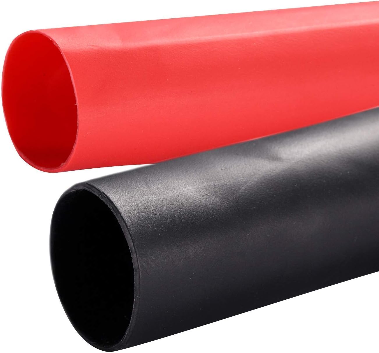 Detalle de Young4us 3/4" Heat Shrink Tubing, 3:1 Adhesive-Lined, Black and Red