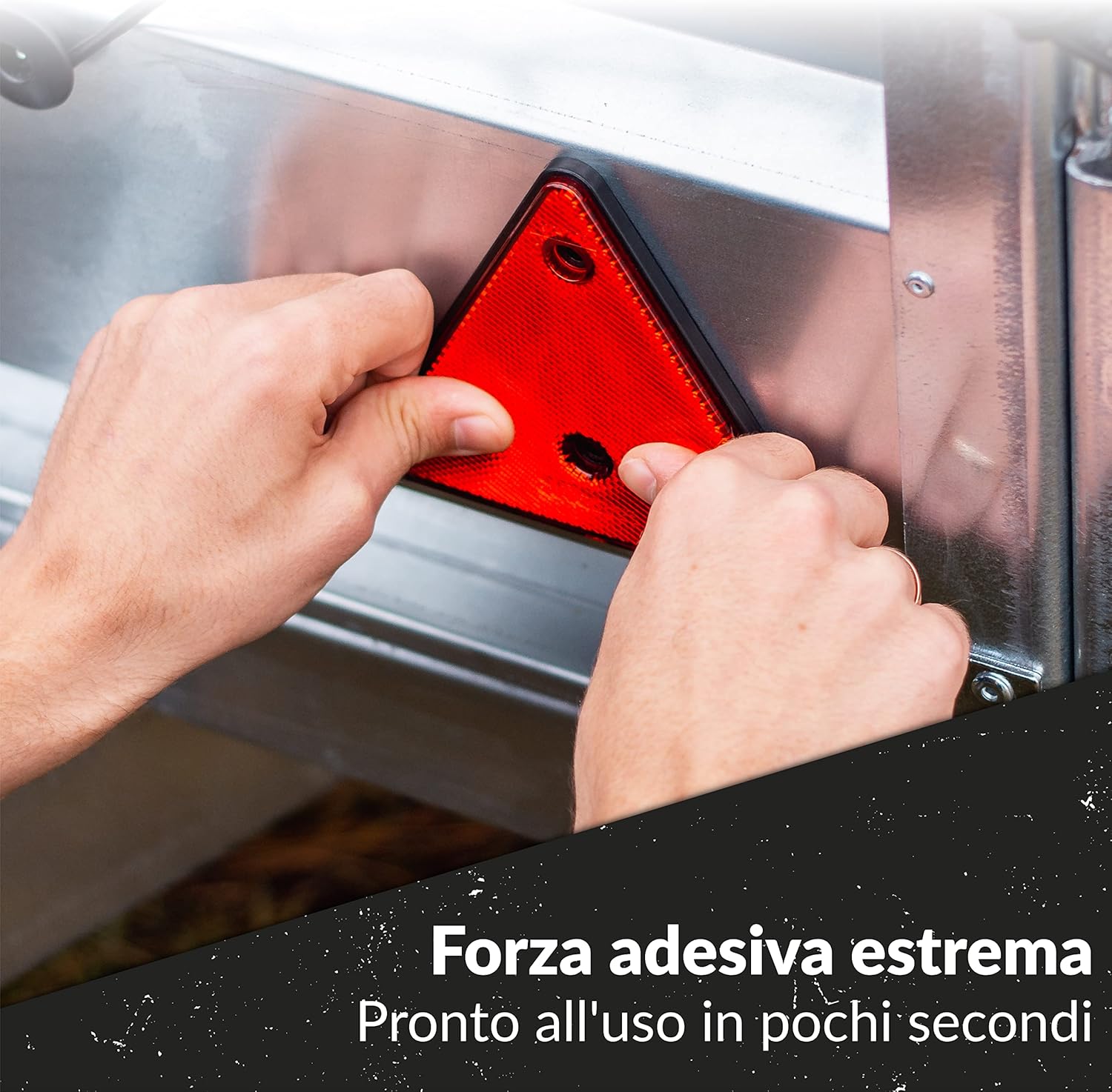 Detalle de Upgrade4cars 2 Catadiottri Rimorchio 15 cm 🔺