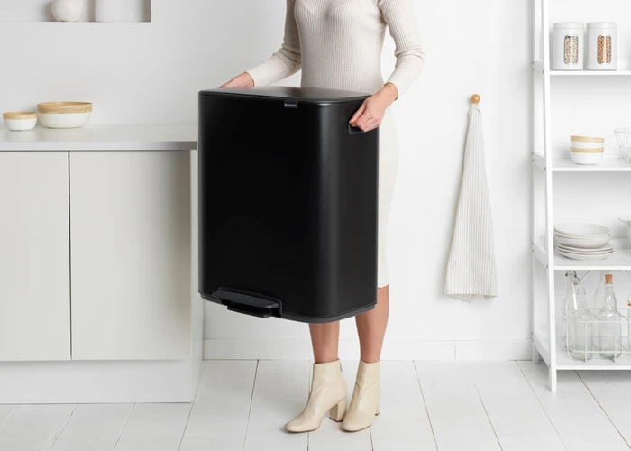 Thumbnail 3 de Brabantia Bo Treteimer 60 Liter Matt Black 🗑