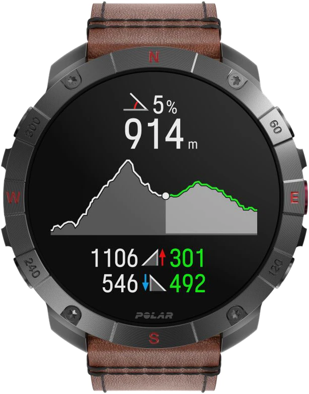 Thumbnail 23 de Polar Grit X 2 Pro Titan – Outdoor-Smartwatch mit AMOLED, 100 m Wasserschutz und bis zu 10 Tagen Akku