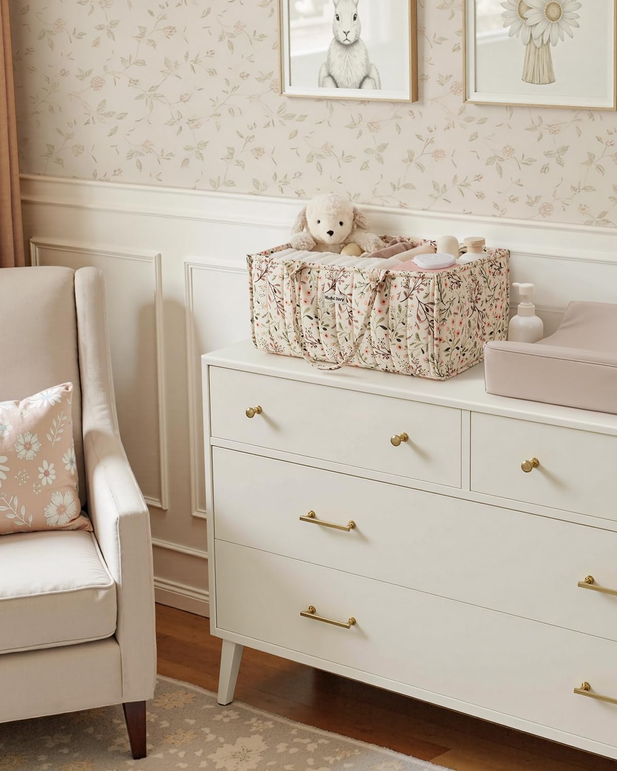 Thumbnail 4 de Blissful Diary Diaper Caddy Organizer