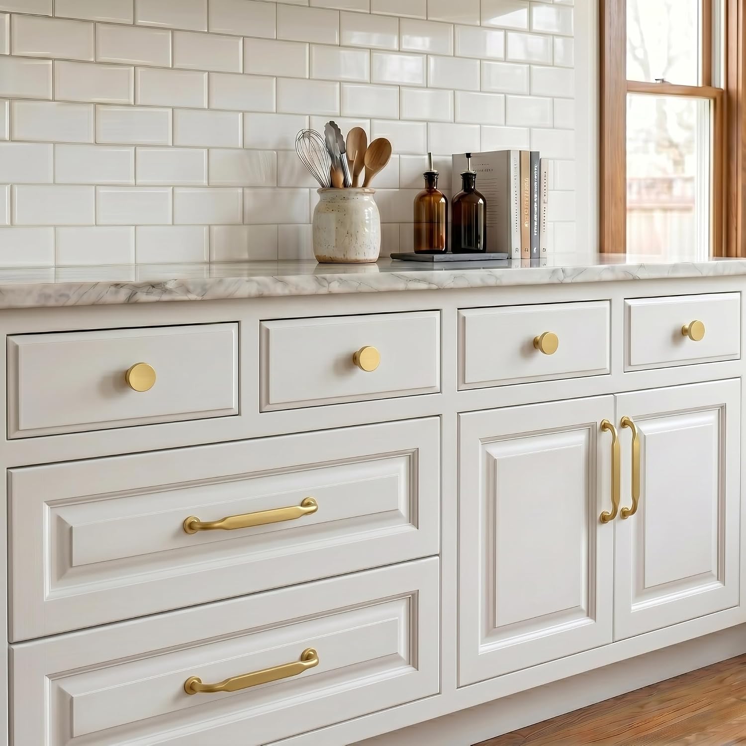 Detalle 2 de Asimerdeco Cabinet Knobs, 10-Pack