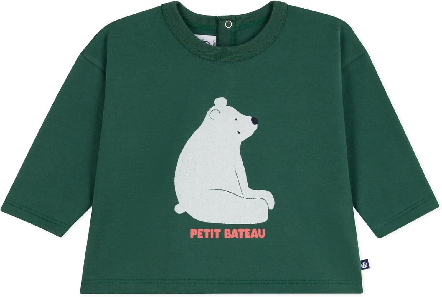 Thumbnail 5 de Petit Bateau Abbigliamento Giorno Unisex-Bimbi: Maglietta in cotone a maniche lunghe con motivo gatto