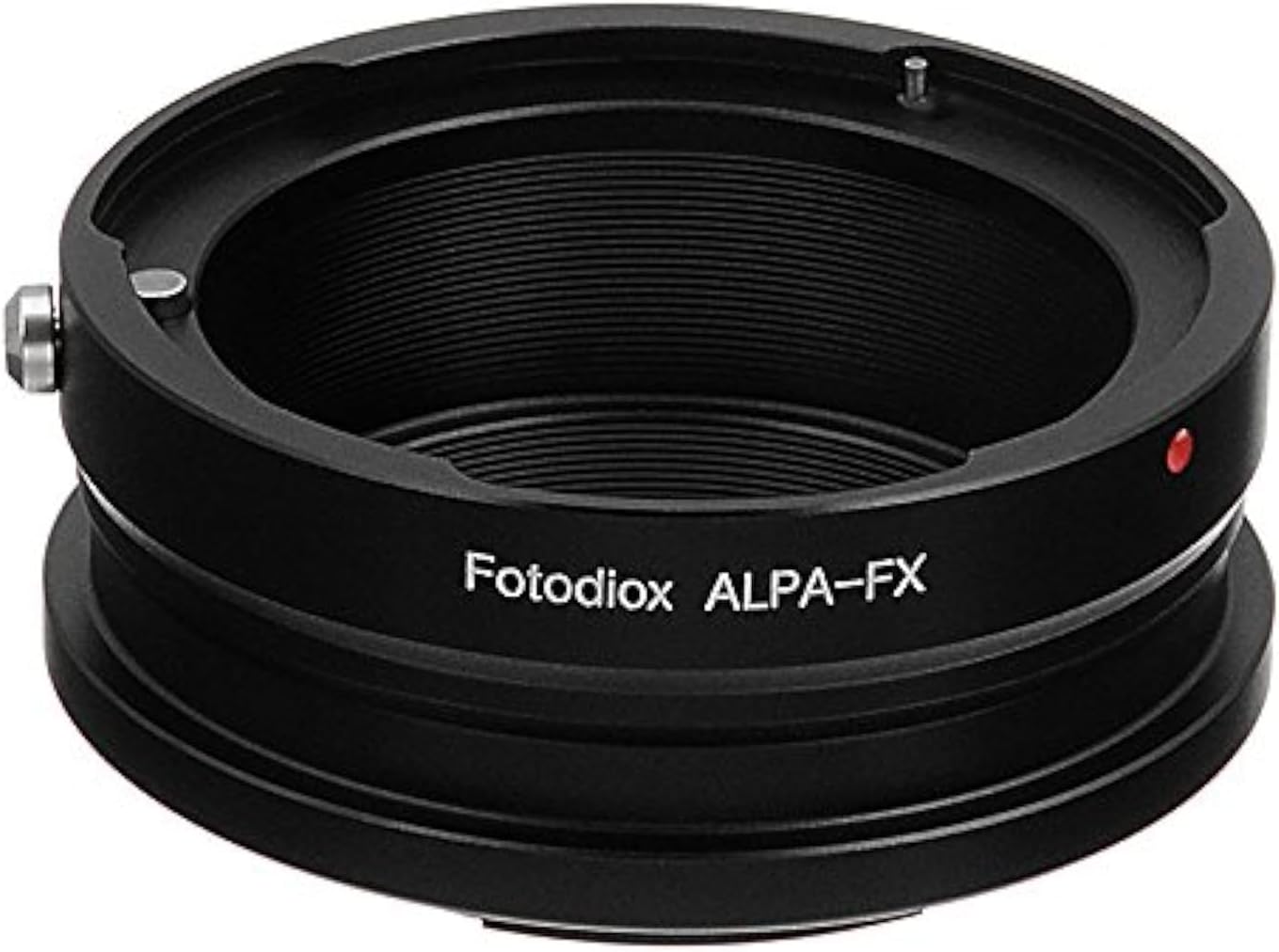 Detalle de Fotodiox adapter Nikon Nikkor F do Fujifilm X z anodowanego aluminium
