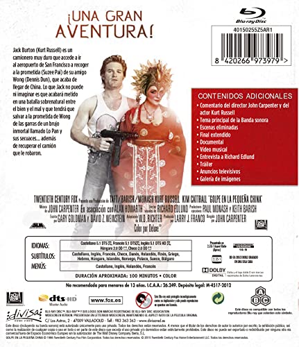 Thumbnail 1 de Golpe En La Pequeña China Blu-Ray de Divisa Films – Blu-ray