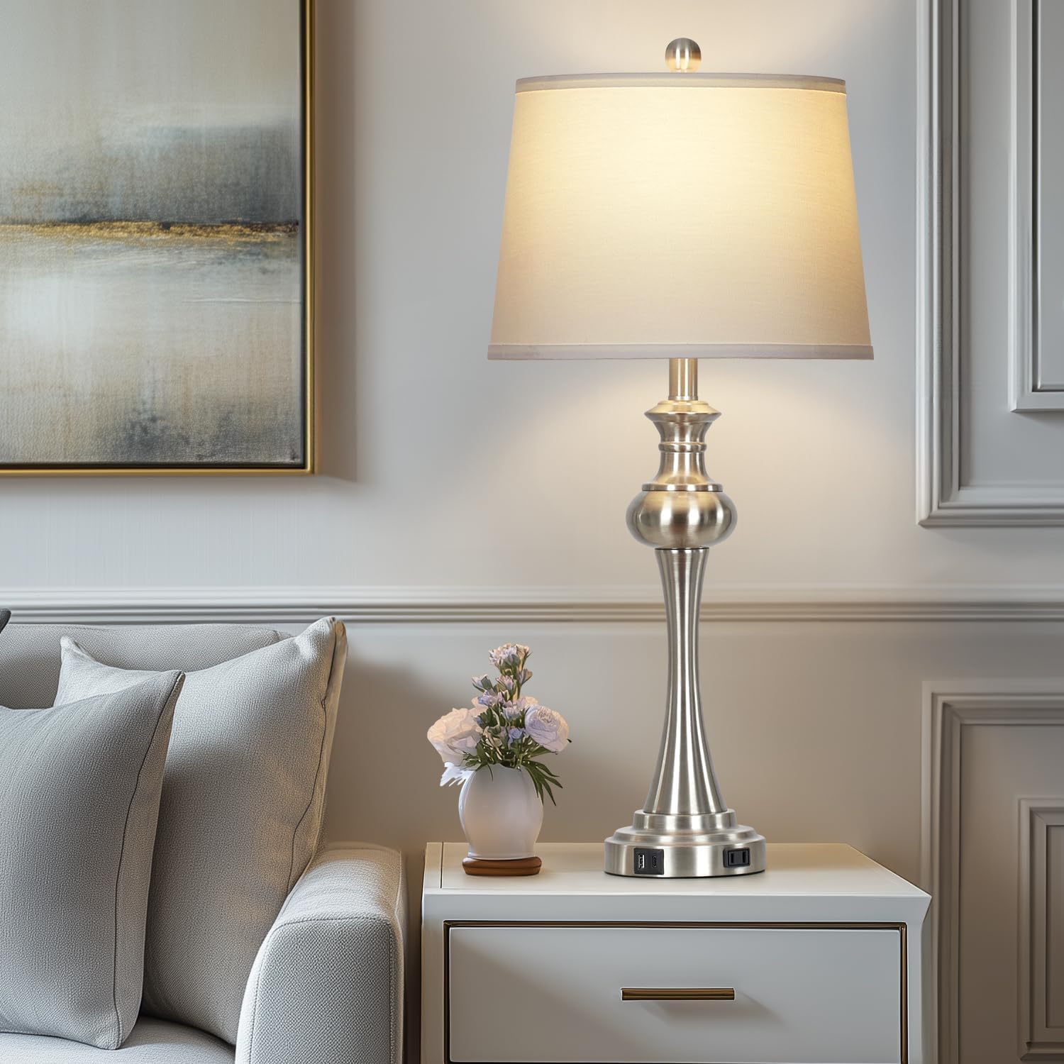 Detalle 1 de Table Lamps 28.75-inch