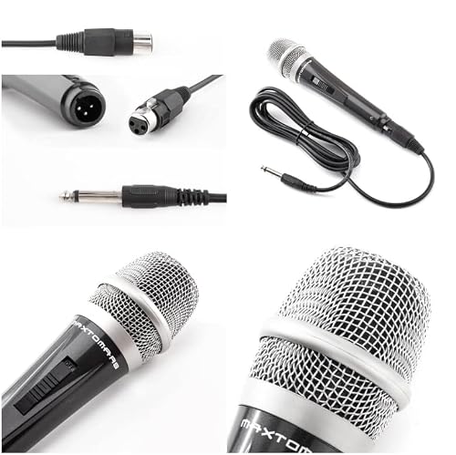 Detalle 2 de Adamantite Dynamic Musical Instrument Microphone for Singing with 3.5m/11.40 ft XLR Cable