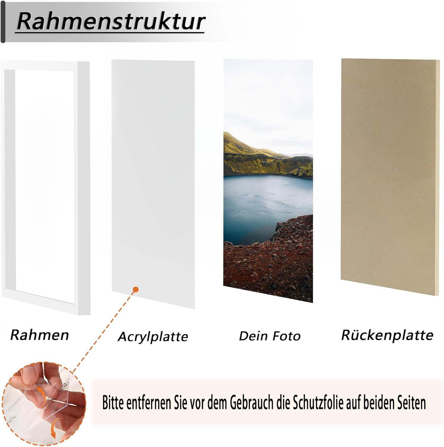 Thumbnail 2 de Tinkeps A3 Bilderrahmen Weiß 3er Pack