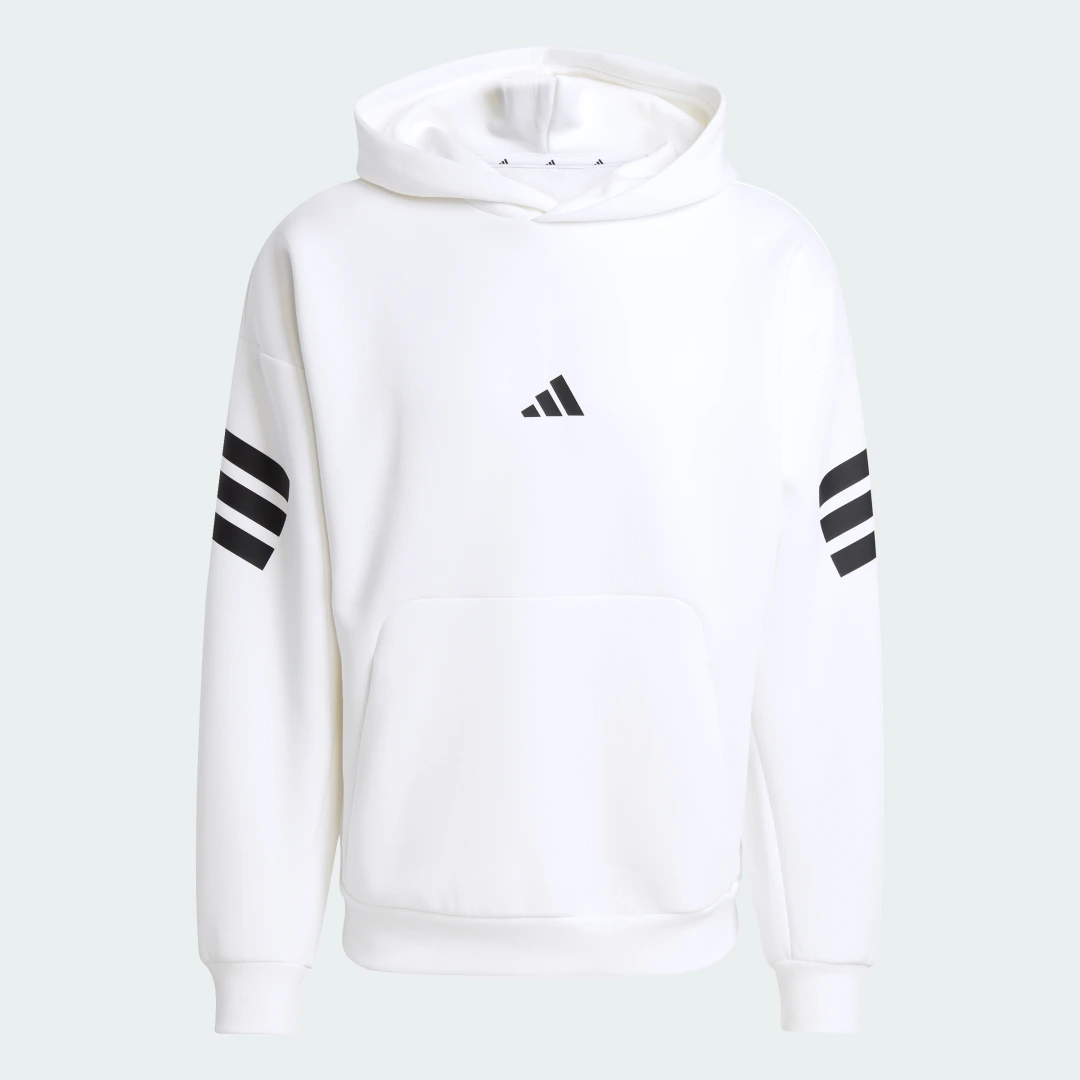 Detalle 2 de Sudadera con capucha Future Icons 3 bandas de Adidas