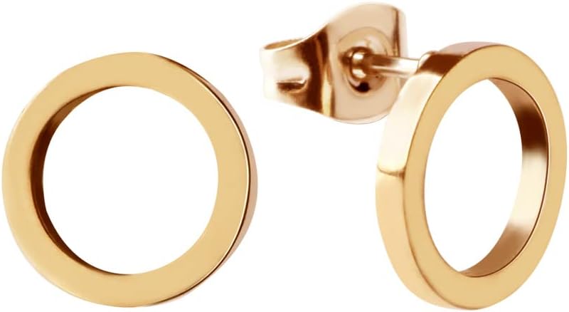 Thumbnail 6 de GD GOOD.designs set di orecchini da donna: cerchi in oro rosa e argento (con confezione regalo)