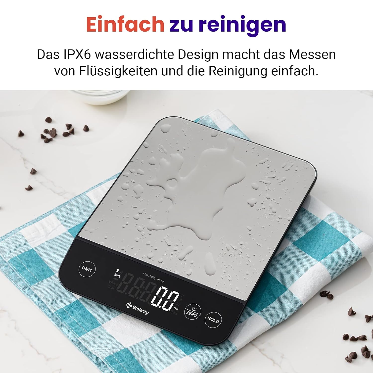 Thumbnail 4 de Etekcity Küchenwaage 10 kg ⚖