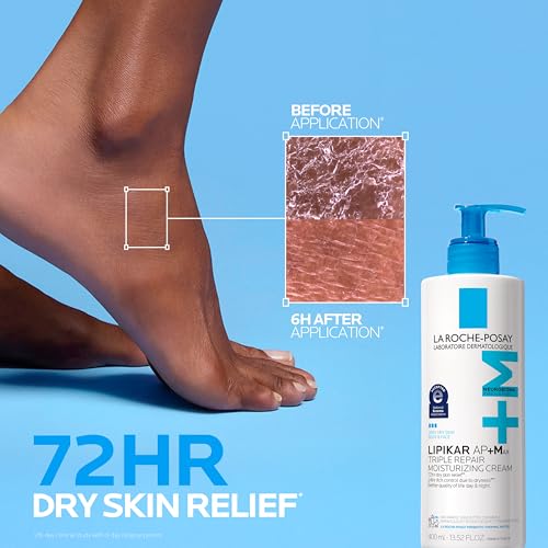 Detalle de La Roche-Posay Lipikar AP+MAX Triple Repair Body Cream: Deep Hydration for Extremely Dry Skin