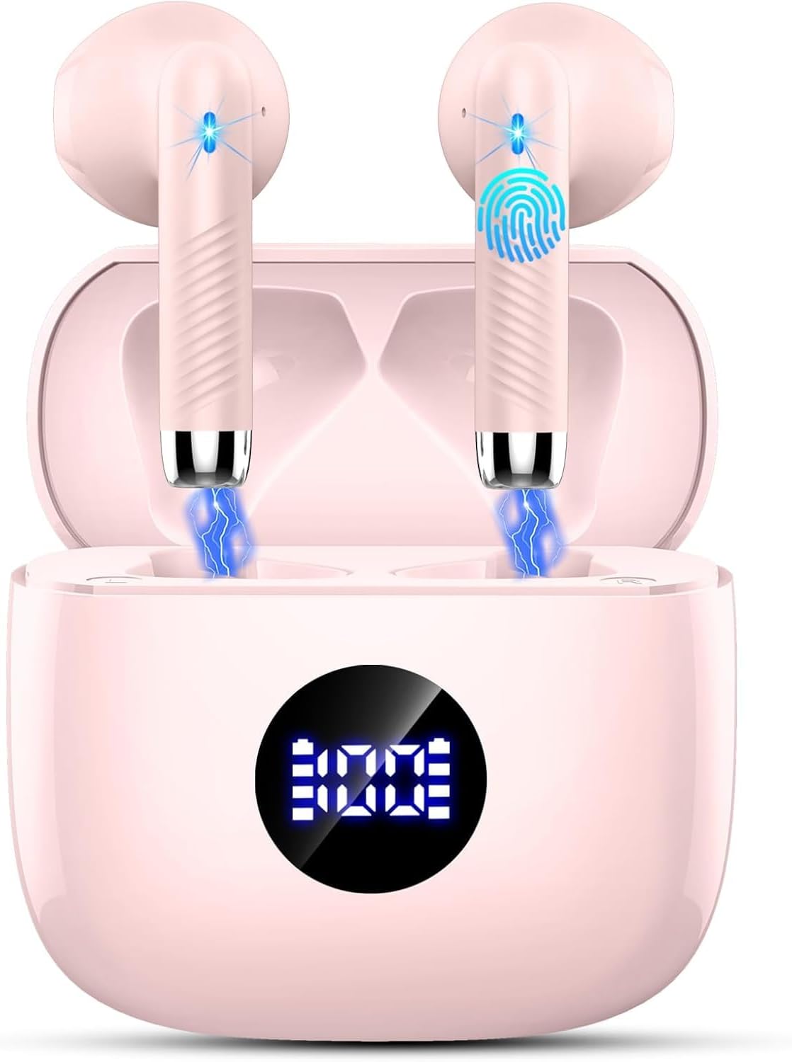 Detalle de Bluetooth Kopfhörer mit tiefem Bass – 4 ENC Noise Cancelling, 40 Std. Laufzeit, IP7, Bluetooth 5.4