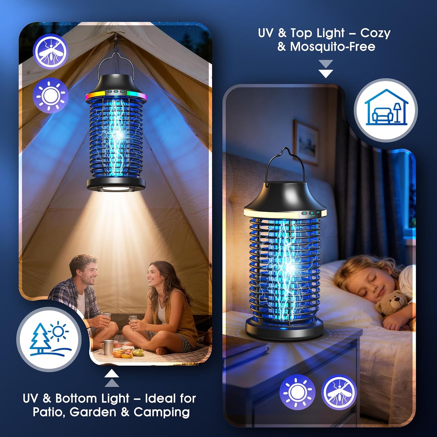 Detalle 2 de Rechargeable Bug Zapper 4200V