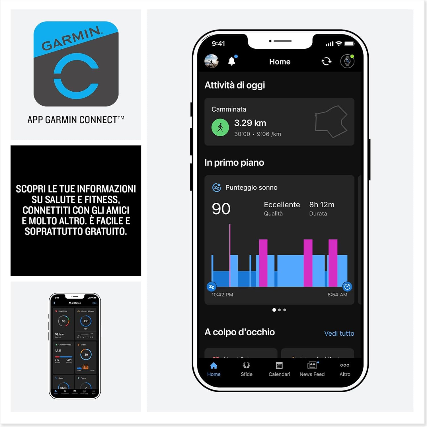 Thumbnail 4 de Garmin Lily 2 Active: smartwatch femminile compatto e di stile, GPS e autonomia di 9 giorni