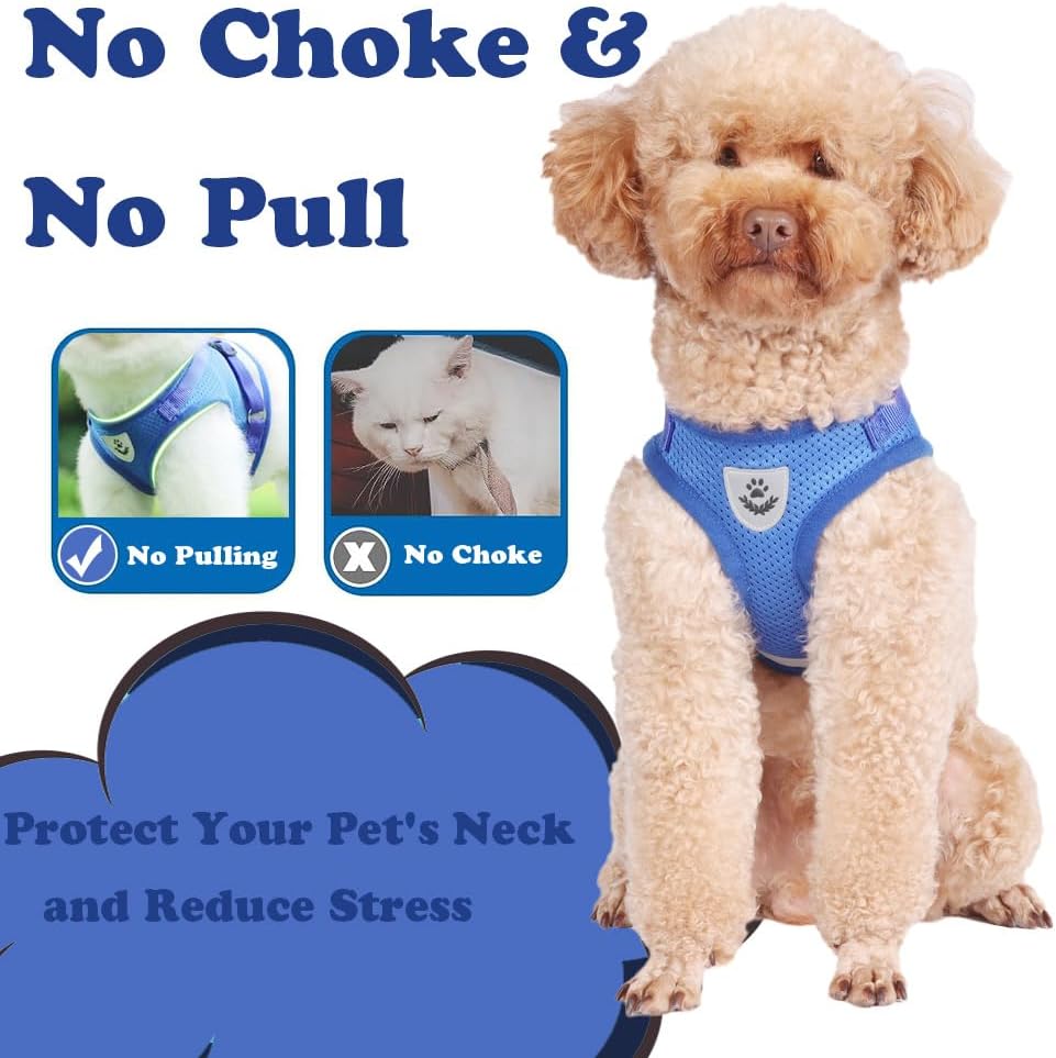 Detalle 2 de Anlitent Soft Mesh No Pull Harness 120cm