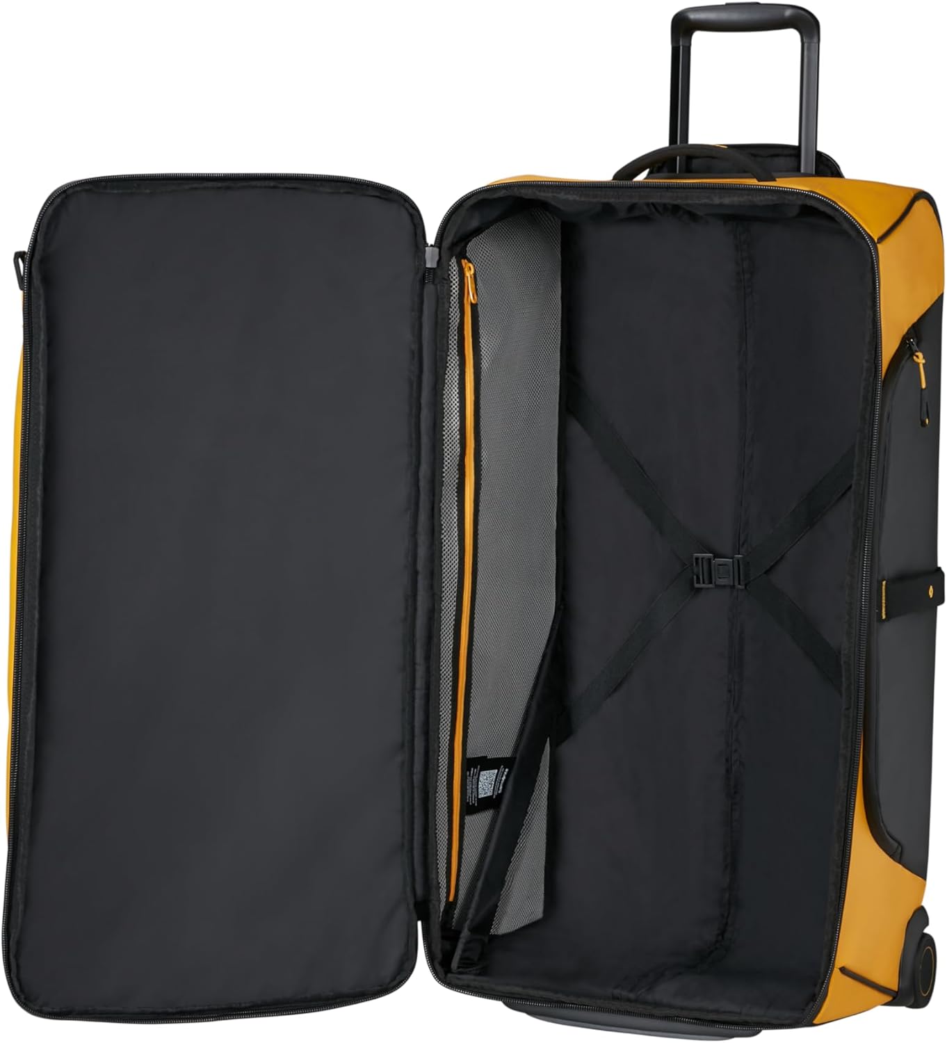 Detalle de Samsonite Paradiver Light Reisetasche mit Rollen (79 cm, Large) – wasserabweisend, leicht, 121,5 l