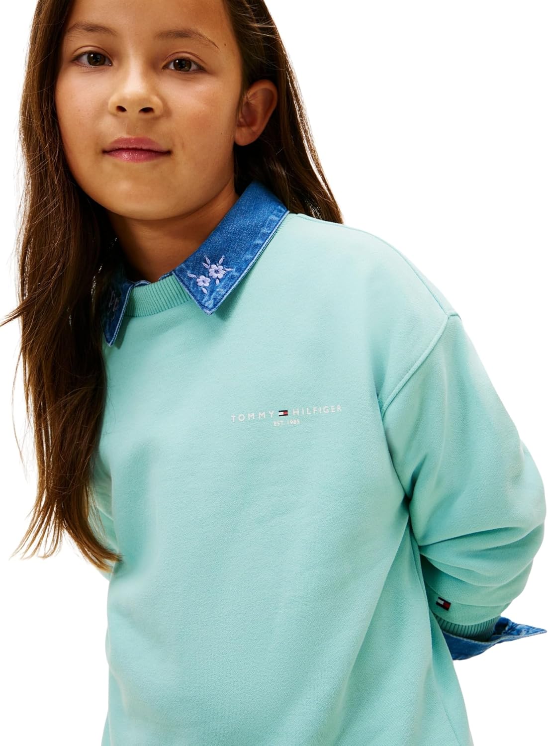 Detalle 2 de Tommy Hilfiger Mini Corp C-Neck Sweatshirt Ks0ks00665 – Felpa unisex