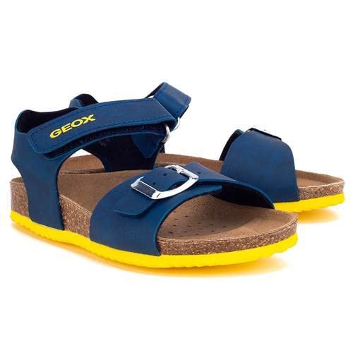 Detalle 2 de Geox Garçon J Ghita Boy B Sandales Avio – Confort léger et respirabilité pour enfants