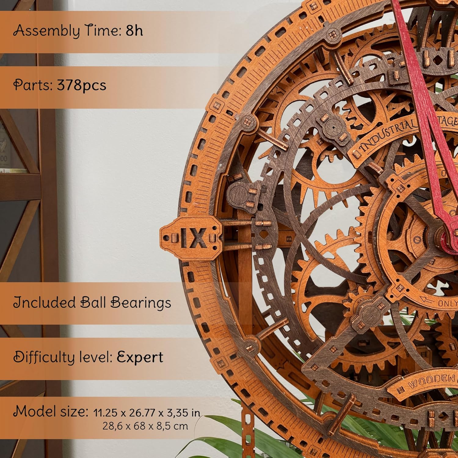 Detalle de WOODEN.CITY Rompecabezas de Madera 3D 378 piezas