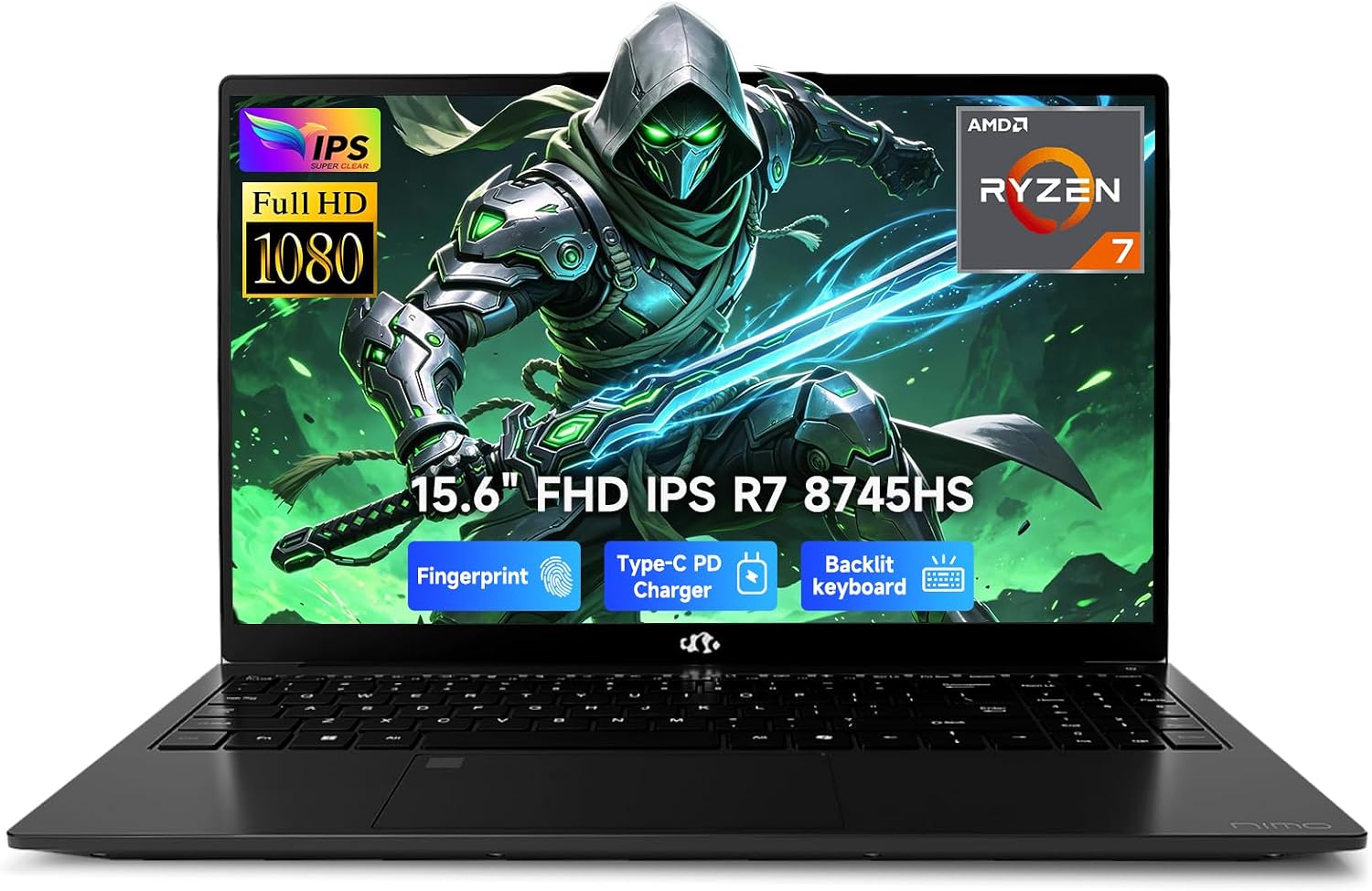 Detalle de NIMO Laptop 15.6-inch