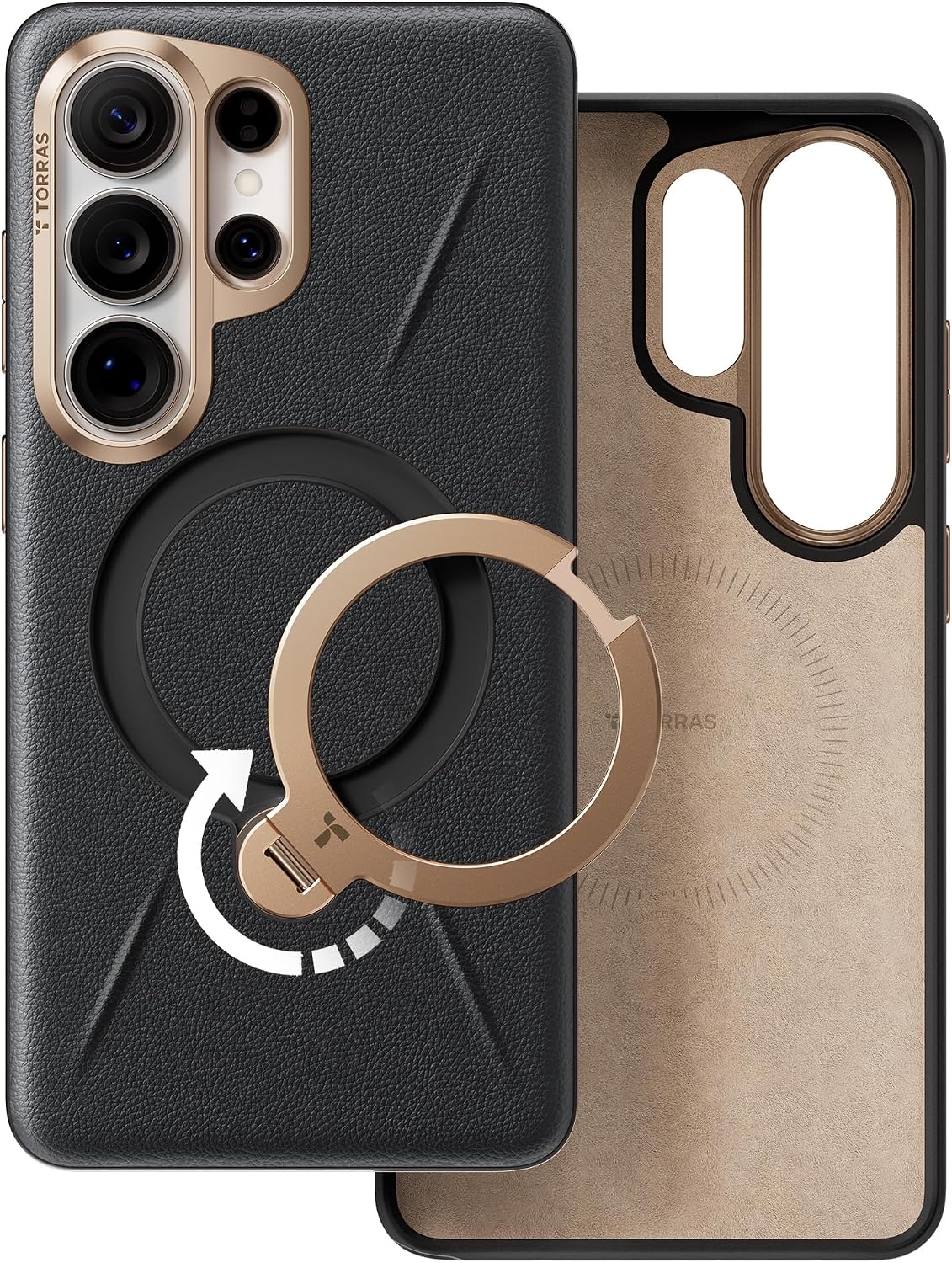 Detalle de TORRAS Ostand Q3 VegSkin S26 Ultra Hülle