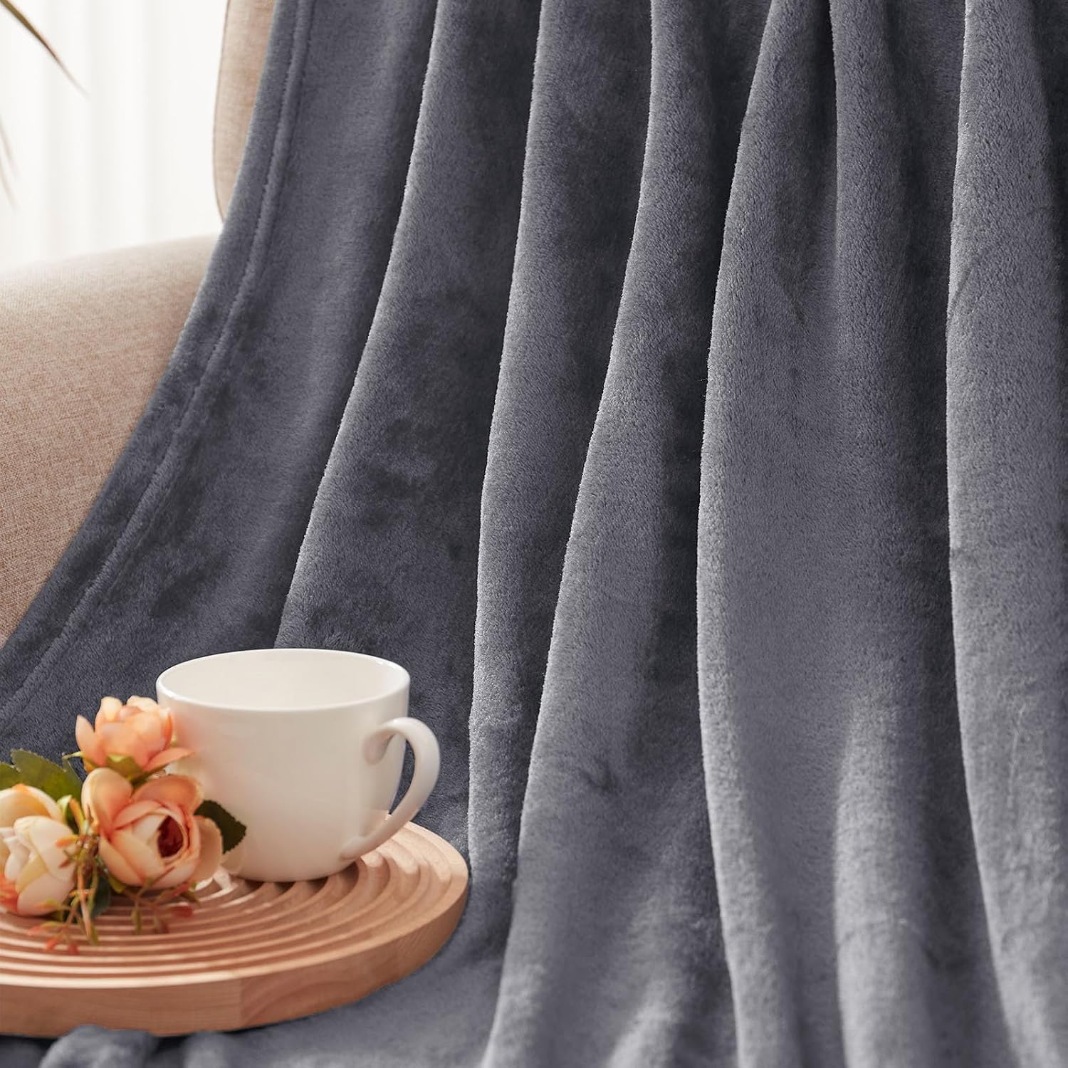 Thumbnail 6 de Exclusivo Fleece Throw Blanket, 50x70 Inches