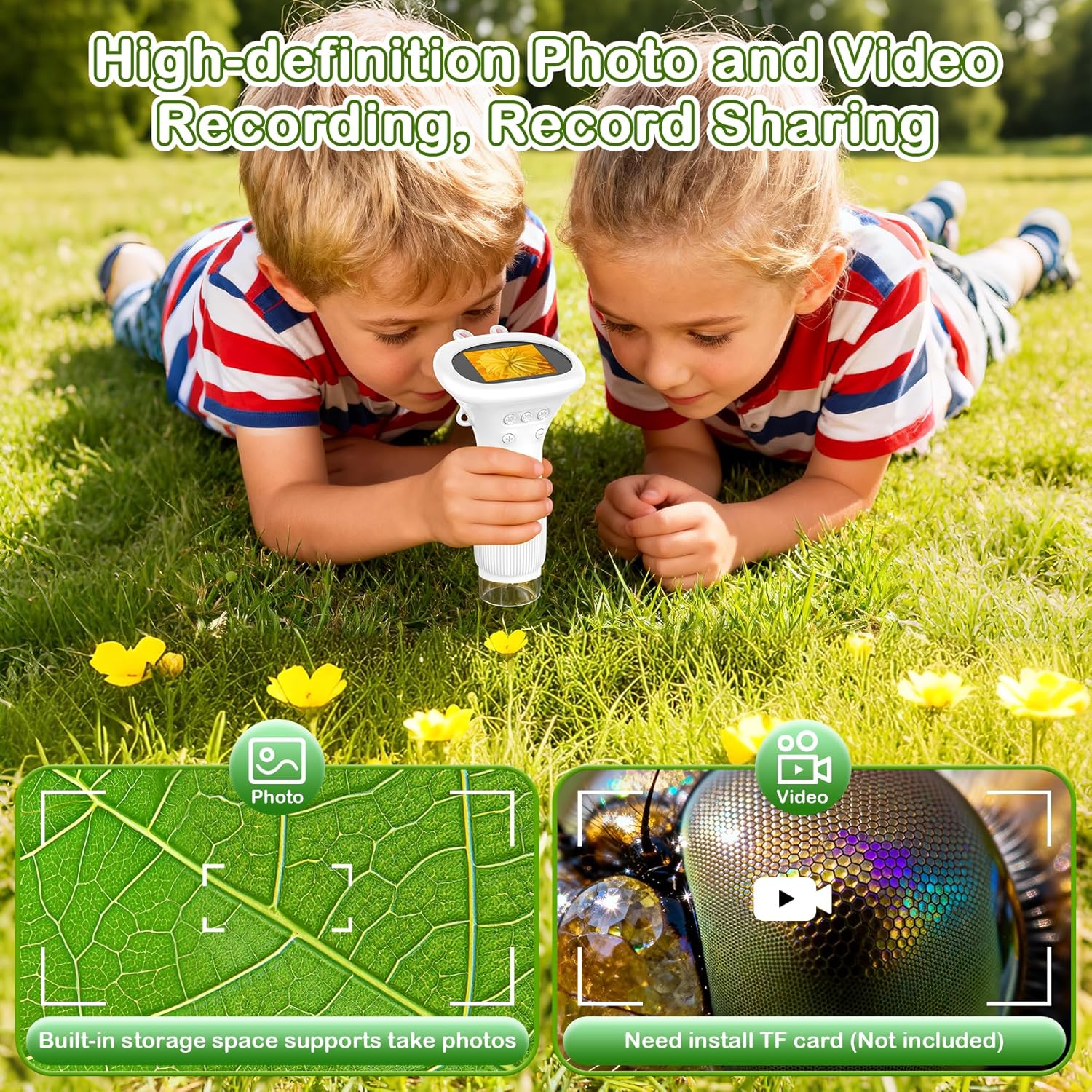 Thumbnail 4 de GlobalCrown Microscopio digitale portatile 200x