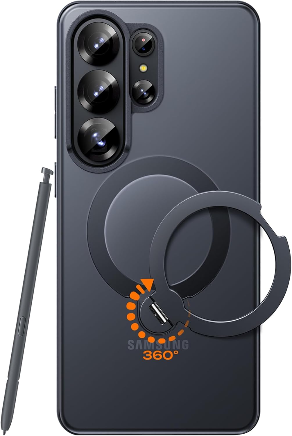 TOCOL Galaxy S26 Ultra Funda con soporte magnético