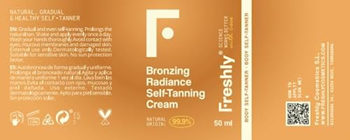 Thumbnail 7 de Freshly Cosmetics Bronzing Radiance Self-Tanning Cream: bronceador natural en crema 200 ml