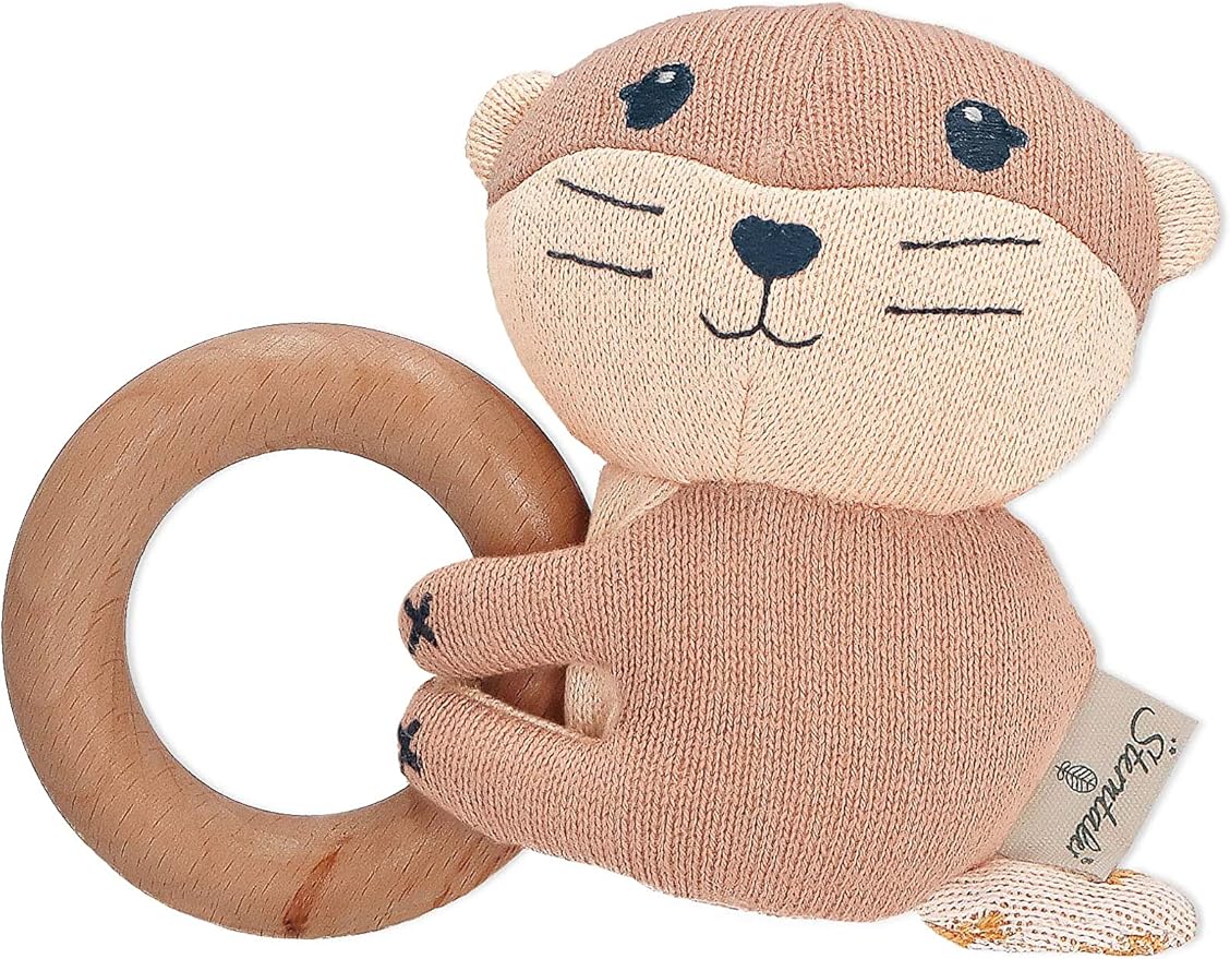 Sonajero de Madera Otti 🧸 Natural y Seguro